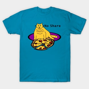 Cat Chonk Got Pizza T-Shirt